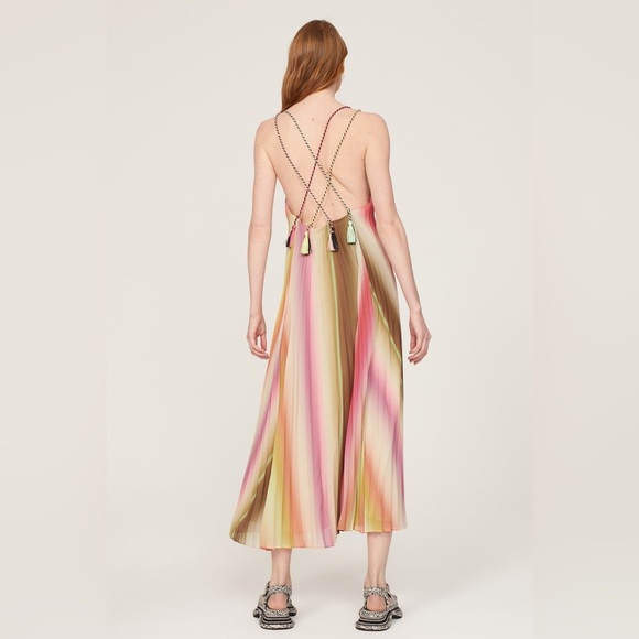 Scotch and Soda Pleated Tank Maxi $298 original retail - Picture 3 of 16